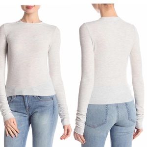 Poof! Mock neck long sleeve thermal